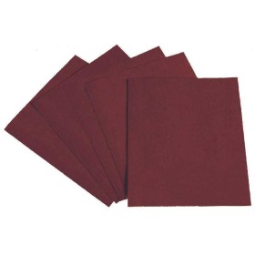 INTERFLEX AC411JFE.120 - Caja de 50 hojas de tela abrasiva superflexible óxido aluminio (grano 120)