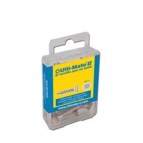ULTI-MATE II B40060S - Tornillo de alto rendimiento Zincado en caja S de 8 uds (4,0x60mm)