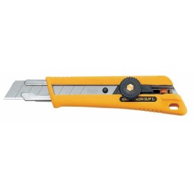 Cúter de bloqueo manual con mango Comfort Grip NOL-1 Olfa