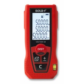Medidor láser con alcance hasta 50 m. VECTOR Sola