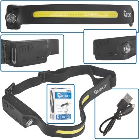 Lintrerna frontal de cabeza led COB lineal 350 LUMENS GOLDHORSE