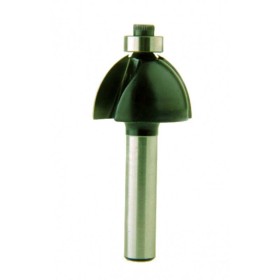 Mini Fresa de MD de radio convexo de 1 mm con rodamiento H13001MD Herco