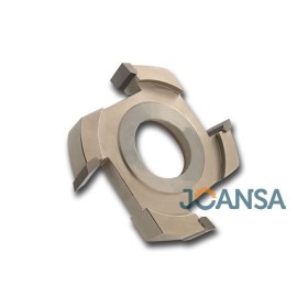 Fresa recta galces Z-4 Diámetro: 120 - Eje 30 mm - Ancho 30 mm - Calidad MD Joansa