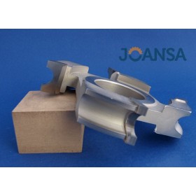 FRESA RADIO CONVEXO 1/2 Z-4 Diametro -140 m/m eje 50 m/m R-5 ancho -20 m/m Joansa