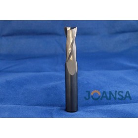 Fresa helicolidal Z-2 Postivo Diámetro:  12 mm - Eje 42 mm - Diámetro mango: 12 mm  Joansa