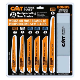 CMT JS032 Set de 32 hojas para sierras de sable CMT