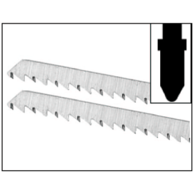 Hojas de sierra largo extra HSS, 4mm entre dientes anclaje estándar Neutechnik