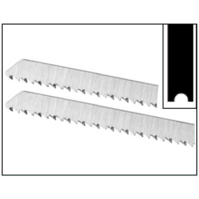Hojas de sierra largo extra BM, 1mm entre dientes anclaje Black Decker Neutechnik