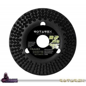 Disco de modelado de talla de 115 mm para mini-radial R2 SHAPING ROTAREX