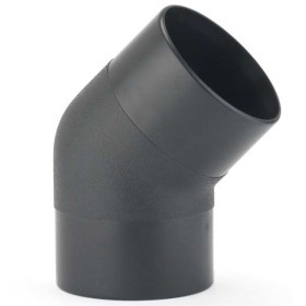 Codo de conexión de 100 mm - 4 a 45º para instalaciones de aspiración Woodcraft