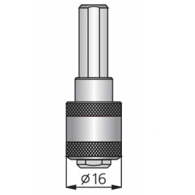 Portapuntas de 16 mm con inserción hexagonal WPW