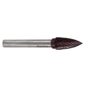 RUKO 116028TC - Fresas metal duro TiCN forma G - SPG Arco en punta (ø 12mm)