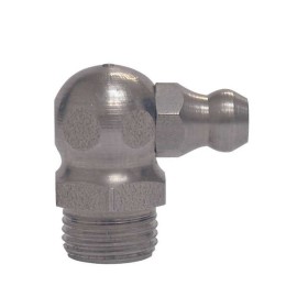 Engrasadores hidráulicos 90º DIN 71412 tipo H3 R.M6X10 x L.18 x Ø9 inox (25 uds) Umeta