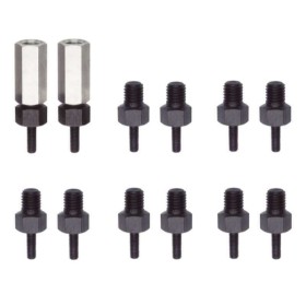 KUKKO 18-3-AS - Juegos completos de adaptadores roscados (Roscas M14,M16,M18,M20,M22,M24)