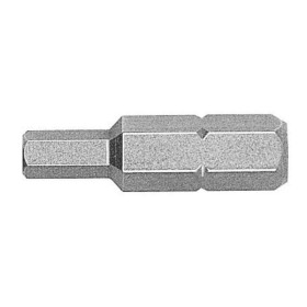 WITTE 27083 - Punta hexagonal STANDARD guía 1/4 corta (3x25)