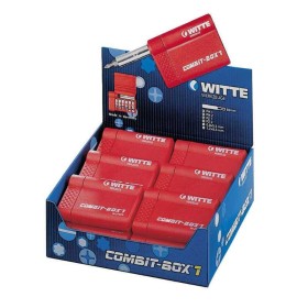 WITTE 27625 - Caja de puntas de atornillar COMBIT-BOX 7 granel (Tipo Torx amarillo)