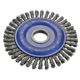 Osborn 2902626051 - Cepillo circular inox alambre trenzado, agujero 22,2mm, ø0.50mm(178x6), es