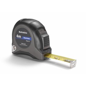 Flexómetro clase I de acero inoxidable PRSS 4 350403 Hultafors