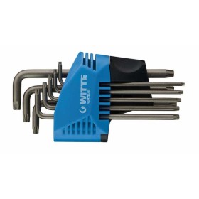 Juego de 8 llaves acodadas Torx Witte