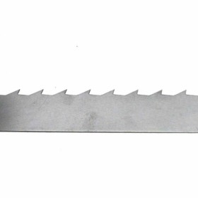 Hojas clásicas Uddeholm de 30 mm de ancho x 0.7 mm de espesor, dentado tipo D-4, paso de diente P-14